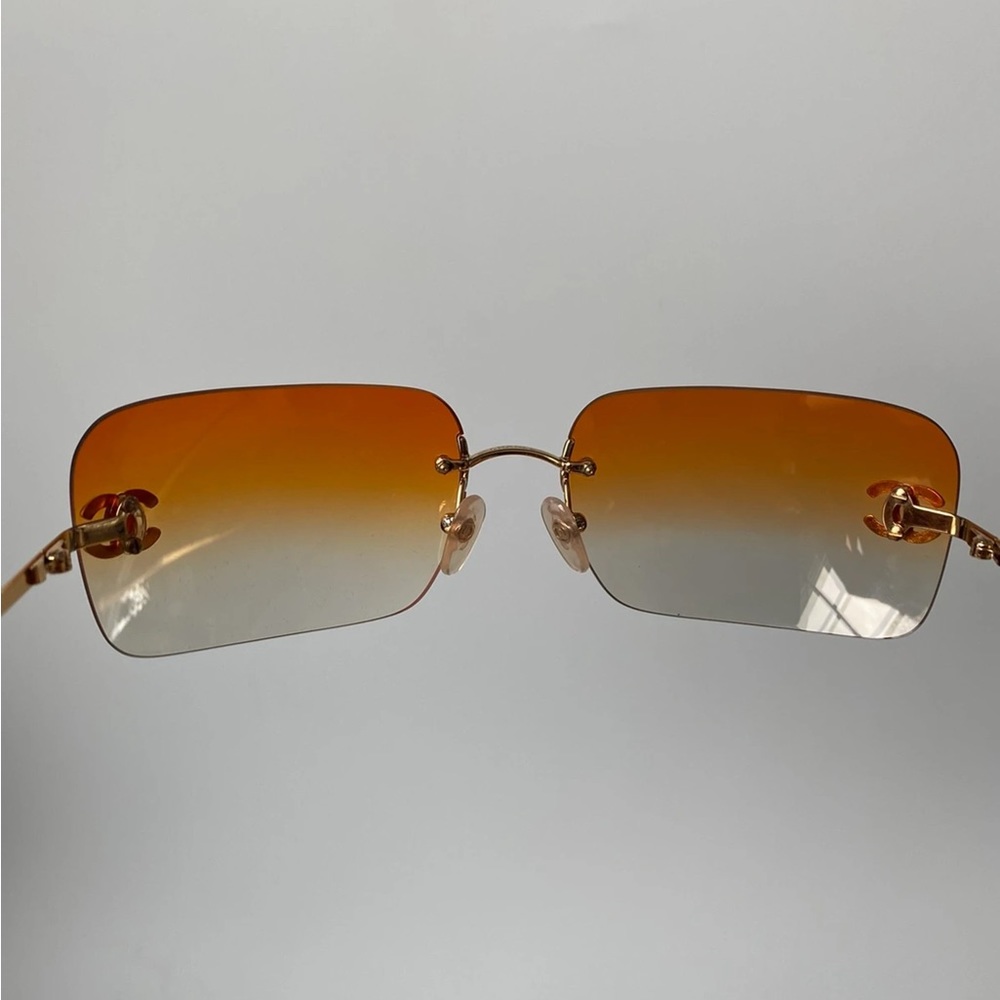 Vintage Chanel Rhinestone Sunglasses